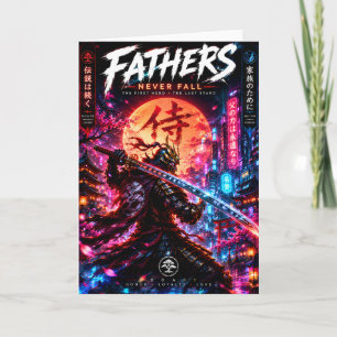 Cyber Warrior Father Card
