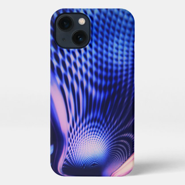 'Cyber Wormhole' Sci-Fi Phone Case (Back)