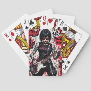 CyberBass Rebellion playing cards Shred the Deck