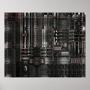 Cybercratic Domain Poster