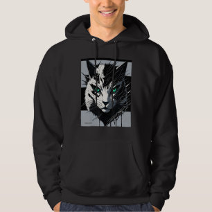 cyberdigital cat ver 1 hoodie