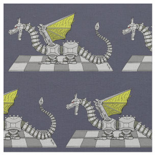 Cyberdragon Fabric