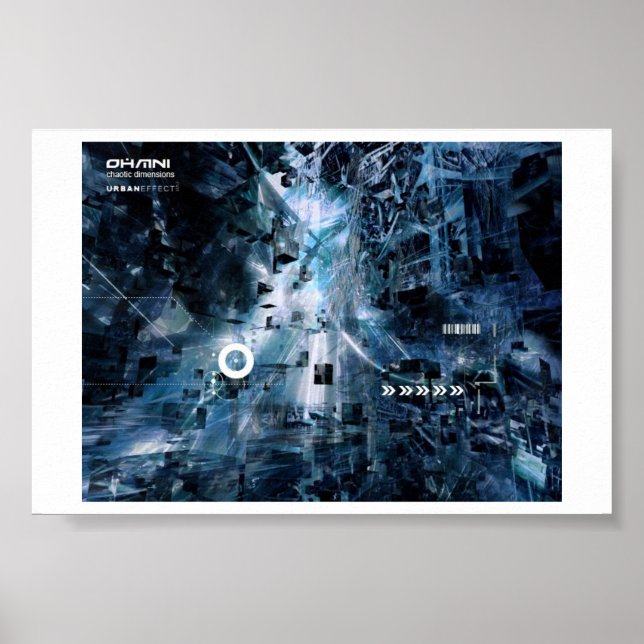 cyberfunk-chaotic dimensions urbaneffect poster (Front)