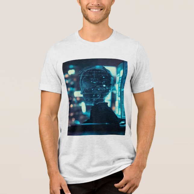 Cybermind Tri-Blend Shirt (Front)