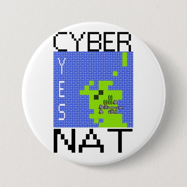 CYBERNAT badge lrg (Front)