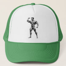 Cybernetic Bodybuilder - Futuristic Neon Muscle Fi