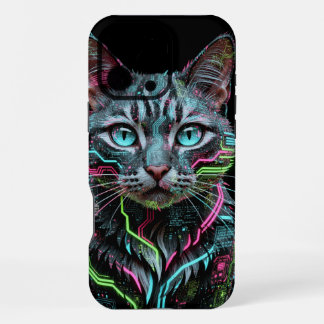 Cybernetic Cat Iphone Phone Case