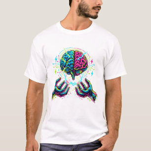 Cybernetic Circuit Brain Electrical Engineering T-Shirt