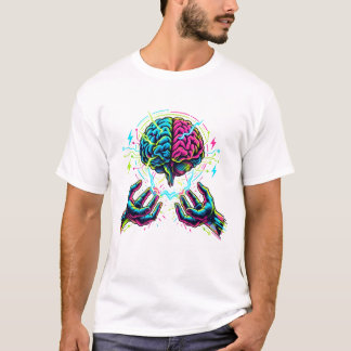Cybernetic Circuit Brain Electrical Engineering T-Shirt