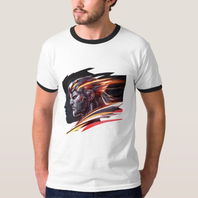 Cybernetic Conflict T-shirt  (Front)