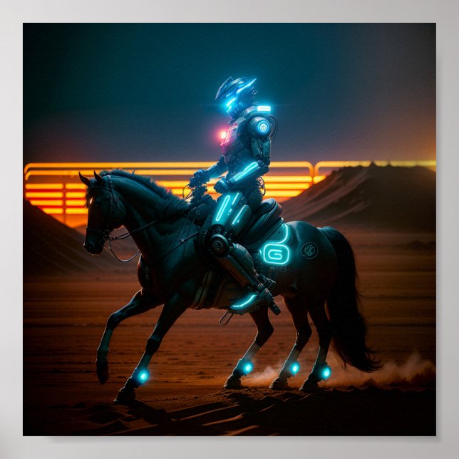 Cybernetic Cowboy Poster (Front)