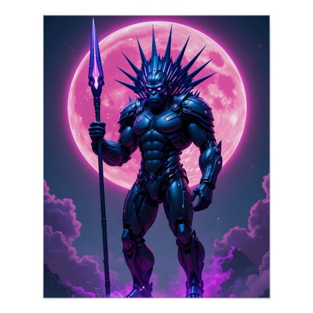 Cybernetic Gorilla Titan Poster (Front)