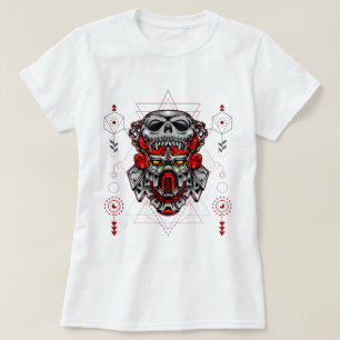 Cybernetic Skull T-Shirt