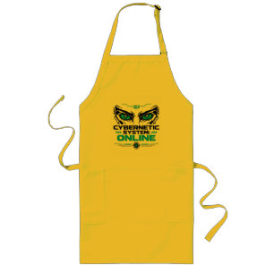 Cybernetic System Online Futuristic Robot Eyes Sci Long Apron