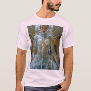 Cybernetic Visions – Futuristic T-Shirt Art