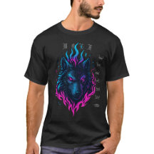 Cybernetic Wolf Inferno | Black 