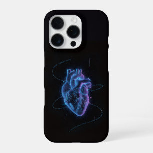 Cyberpunk Anatomical Heart Hologram Phone Case