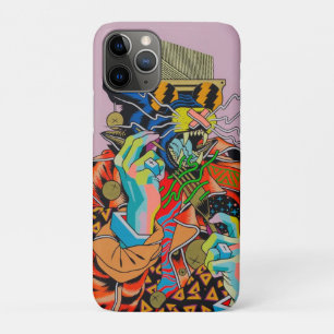 cyberpunk, anime, manga, acid, cyber, art, iPhone  Case-Mate iPhone Case