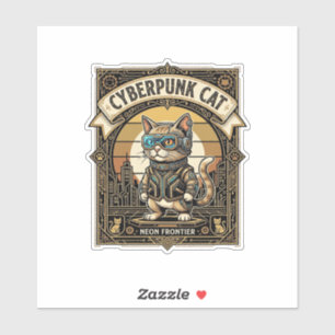 Cyberpunk Cat Cat Cyberpunk Vintage