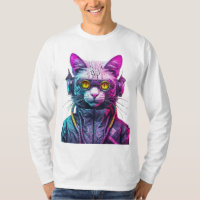 Cyberpunk Cat Warrior