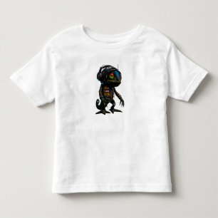 Cyberpunk Chameleon DJ T-Shirt