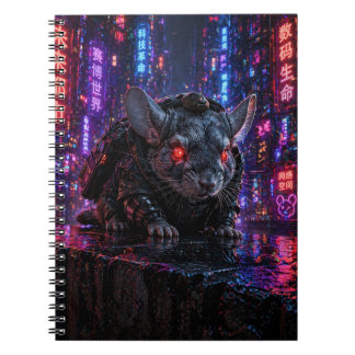 Cyberpunk Chinchilla Notebook