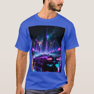 Cyberpunk citynight 4 T-Shirt