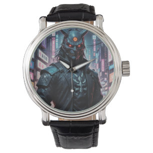 Cyberpunk Demon Samurai Watch