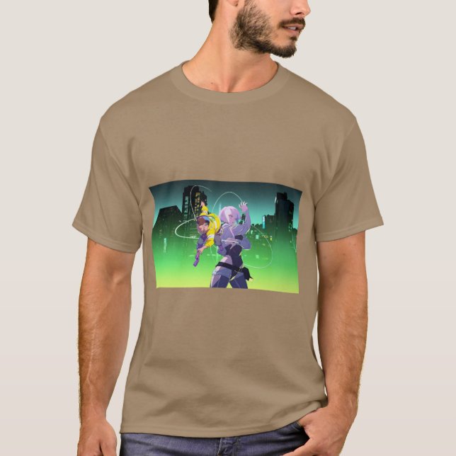 Cyberpunk Edgerunner Oversized T-Shirt (Front)