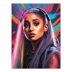 Cyberpunk Grande Portrait Photo Print