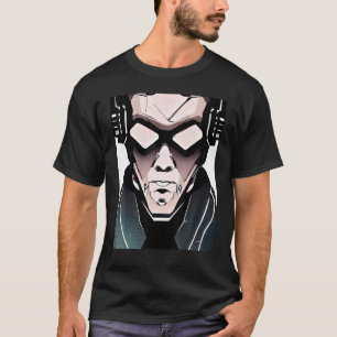 Cyberpunk Hacker Computer Geek design_3 T-Shirt