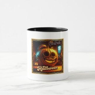 CYBERPUNK HALLOWEEN PUMPKIN MUG
