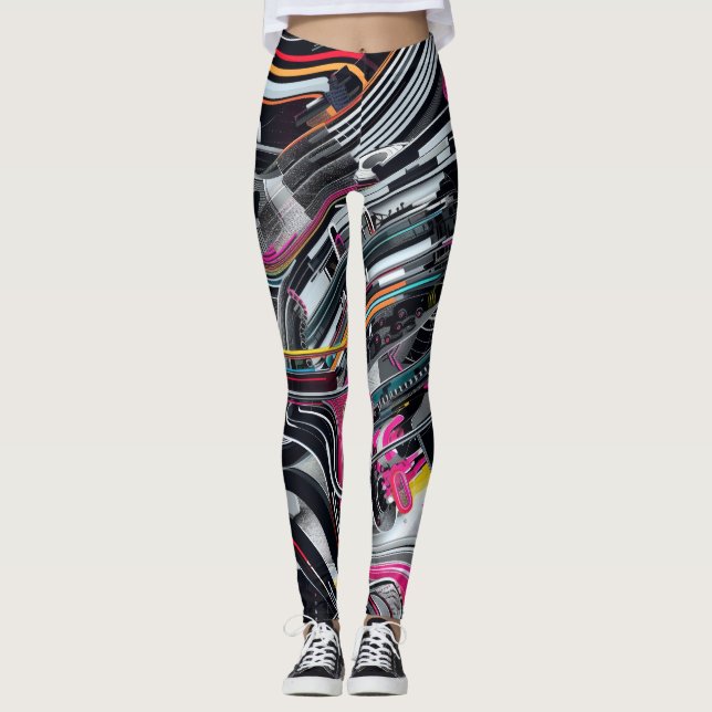 Cyberpunk Leggings (Front)
