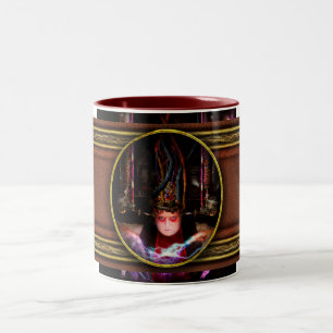 Cyberpunk - Mad skills Two-Tone Coffee Mug