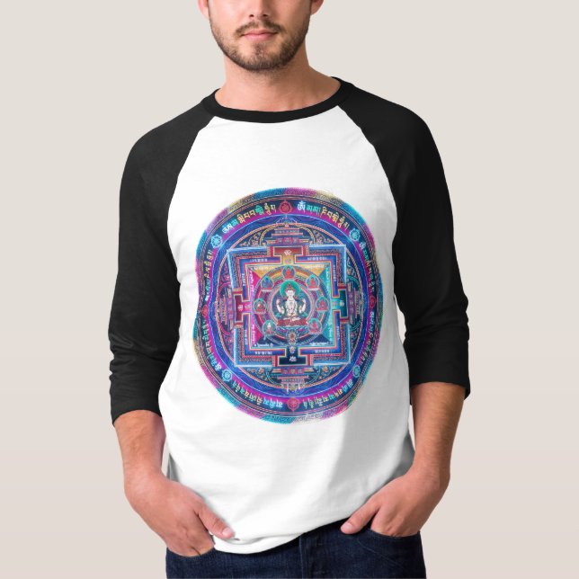 Cyberpunk Mandala T-Shirt (Front)