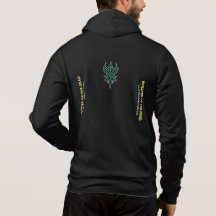 Cyberpunk Neon Hoodie | Blue Glitch