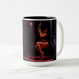 Cyberpunk Pole Dance Mug – Gift Mug
