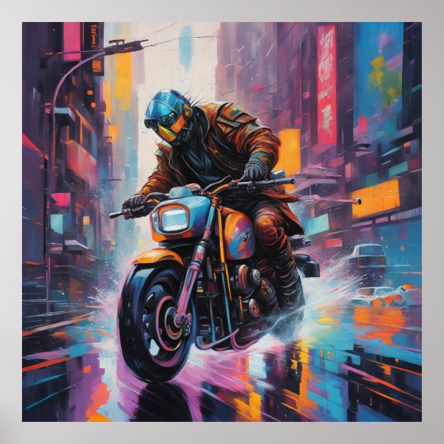  Cyberpunk Poster (Front)