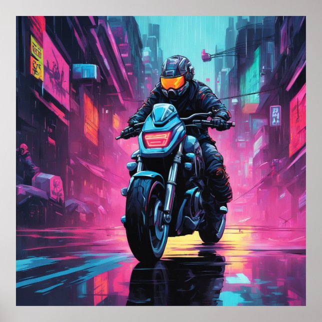  Cyberpunk Poster (Front)