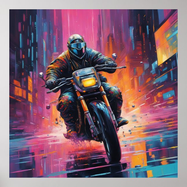  Cyberpunk Poster (Front)