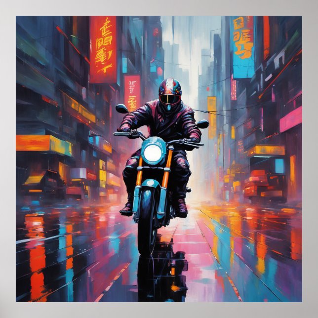  Cyberpunk Poster (Front)