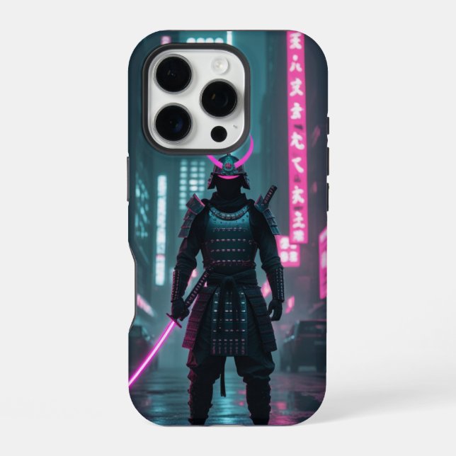 Cyberpunk / Retro Aesthetic Design iPhone Case (Back)
