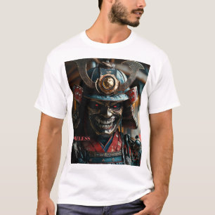 Cyberpunk Samurai Hannya Mask T-Shirt