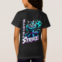 Cyberpunk Samurai Striker Cat For Gamers & Soccer