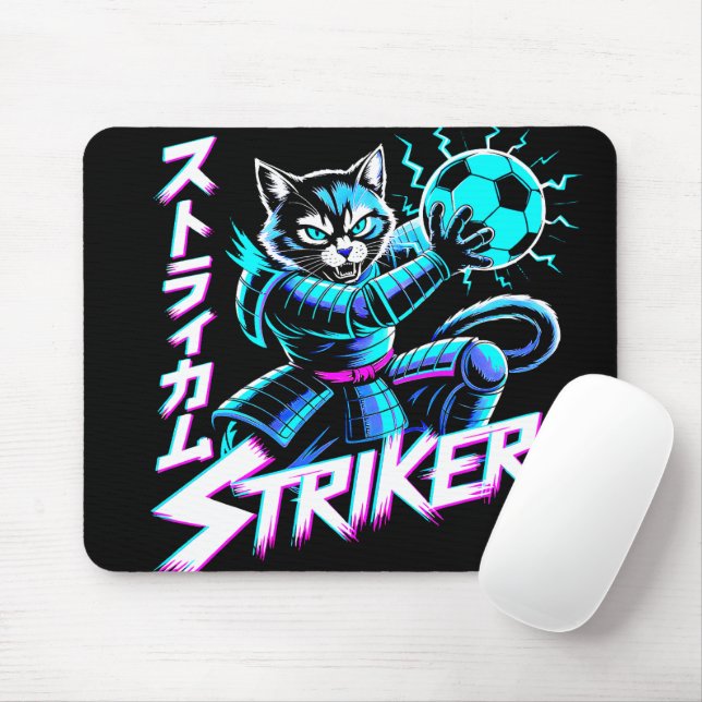 Cyberpunk Samurai Striker Gaming For E-sports  Mouse Pad (With Mouse)