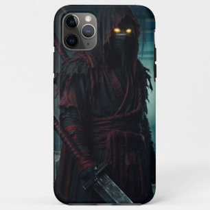 Cyberpunk Shadow Ninja Anime Style Phone Case