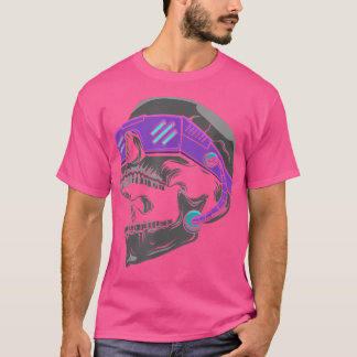 Cyberpunk Skull Death Head Skeleton Death Metal Go T-Shirt