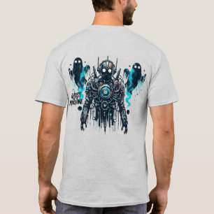 🤖Cyberpunk Streetwear Gamer Ghost In the Machine T-Shirt