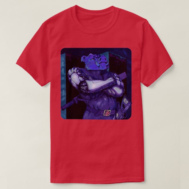 Cyberpunk Swine T-Shirt (Design Front)