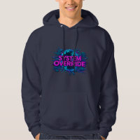 Cyberpunk System Override Glitch Hacker